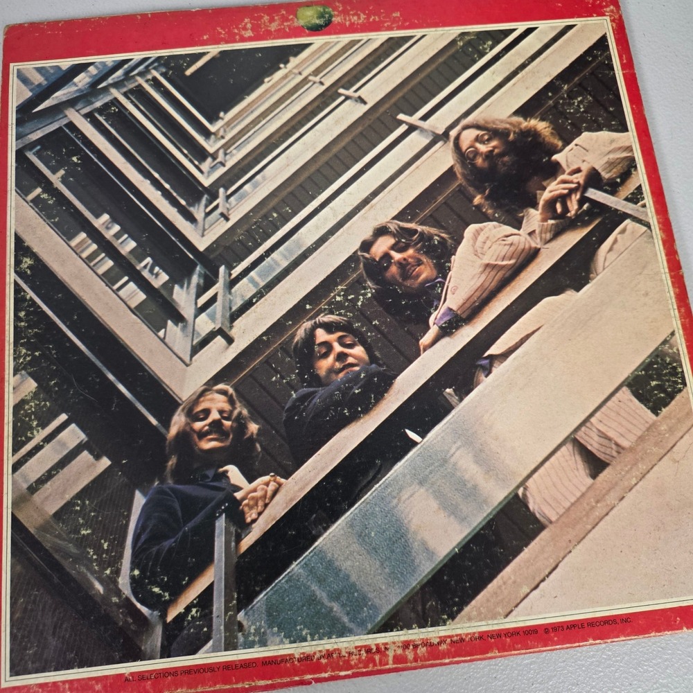 The Beatles Vinyl LP 1962-1966 Red Album‎ 1973 Apple Records SKBO 3403 Gatefold